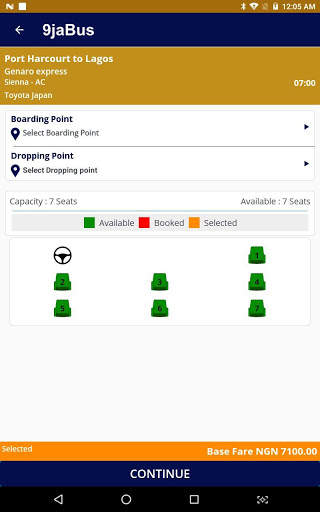 9jaBus - Bus Ticketing System screenshot 4