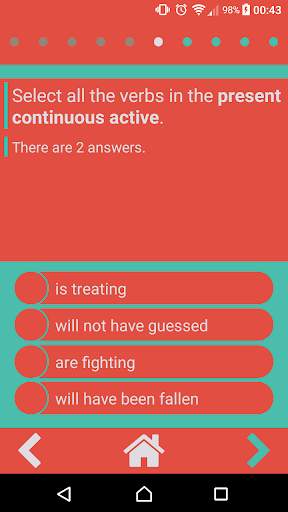 Tenses in English screenshot 6