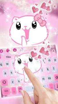 Cute Cat Kitty Keyboard screenshot 2