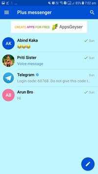 Plus messnger screenshot 10