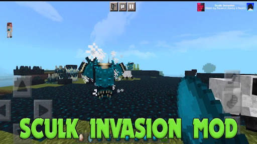 Sculk Invasion Mod Minecraft screenshot 3