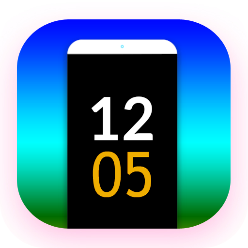 Always On Amoled: Edge Light &amp; Amoled  Wallpaper icon