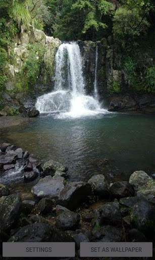 Mini Waterfall Live Wallpaper स्क्रीनशॉट 1