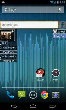 Facebook Status Update Widget screenshot 9