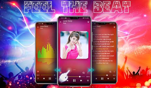Music player - mp3 player  2020, Audio player 2020 screenshot 1