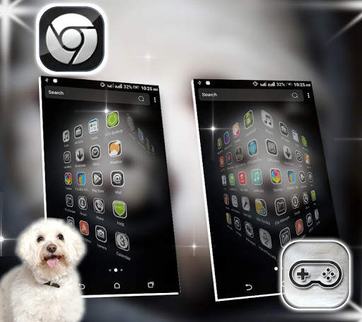Cute Puppy Launcher Theme screenshot 4