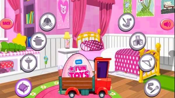 Princess Dolls Pink Cleaning screenshot 1