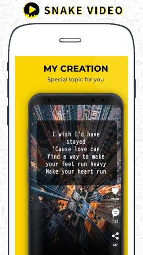 Snake Video Status - Moj Masti App screenshot 4
