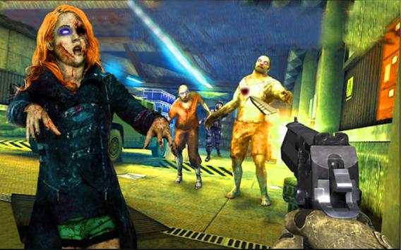 Zombie penembak : Zombie penembakan pertandingan screenshot 1