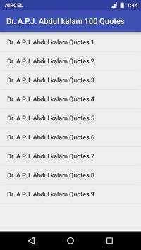 APJ Abdulkalam Best Quotes 2017 screenshot 2