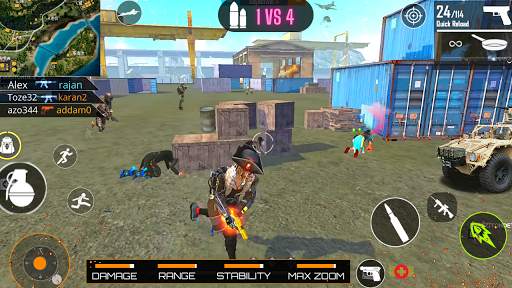 Survival Shooter Free Fire Clash Squad Team Game screenshot 2