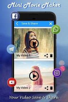 Mini Movie Maker स्क्रीनशॉट 6