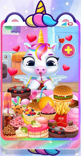 Baby Princess Phone: My Baby Unicorn Care For Kids screenshot 5