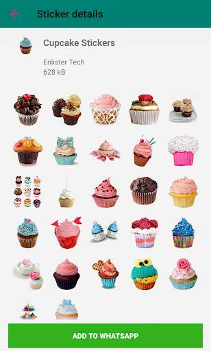 WAStickers Yummy Food Stickers screenshot 2