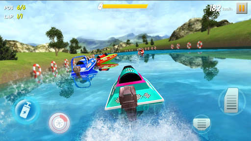 Powerboat Race 3D screenshot 1