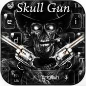 Skull two Gun Keyboard on 9Apps