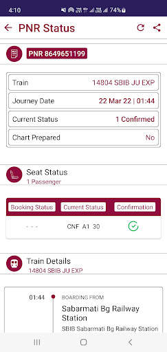 Live Train Status screenshot 6