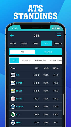 ATS - Sports Betting Odds, Bet Tracking, Stats screenshot 7