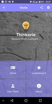 History Quiz - Thinkorie Quiz in History screenshot 1