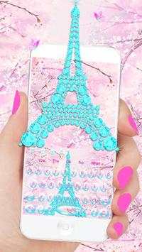 Dream Paris Tower Keyboard Theme screenshot 2