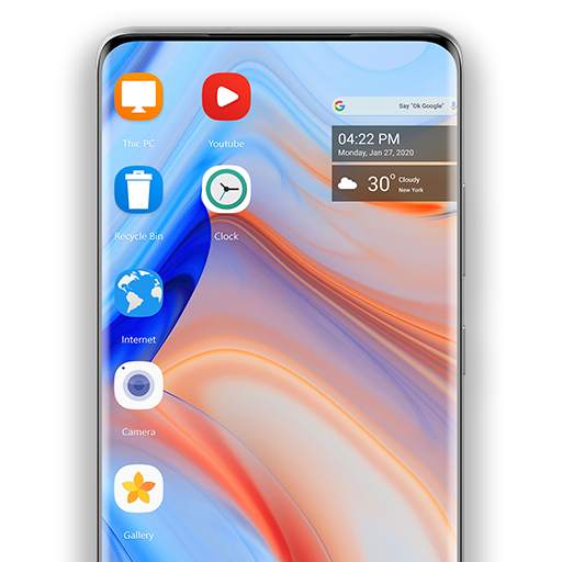 Reno Theme For Launcher 3.1