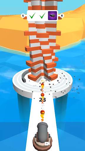 Knock Worms 3D स्क्रीनशॉट 4