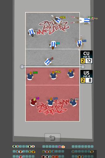 Spike Masters Volleyball screenshot 1