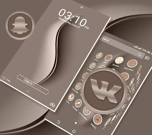 Clean Launcher Theme screenshot 6