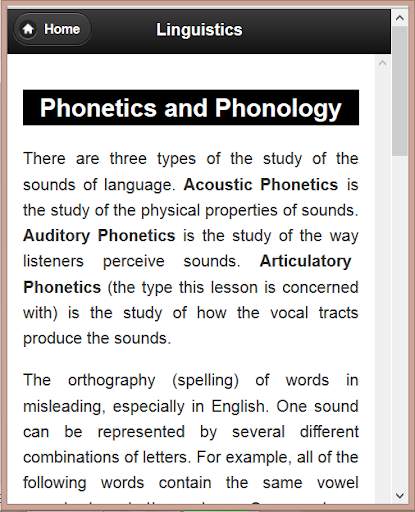 Basic Linguistics скриншот 6