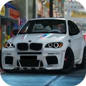 Luxury SUV - BMW X6 Driving logo