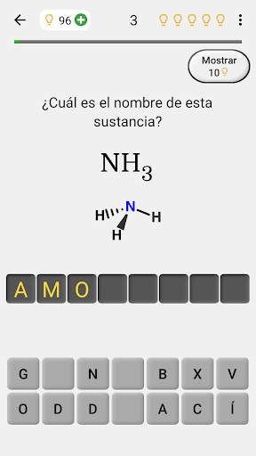 Sustancias químicas: Química orgánica e inorgánica screenshot 1