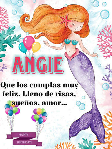 Tarjetas de cumpleaños con foto y nombre screenshot 7
