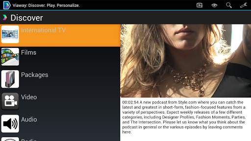 Viaway: International TV, Films, Radio and Podcast 6 تصوير الشاشة
