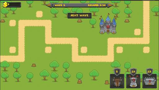 Mini Tower Defense स्क्रीनशॉट 1