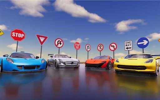 City Car Driver Academy Sim 3D screenshot 1