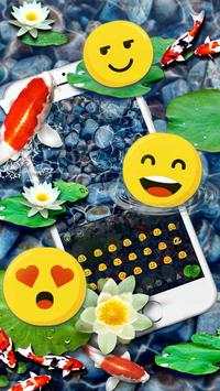 कोई मछली कीबोर्ड थीम स्क्रीनशॉट 3