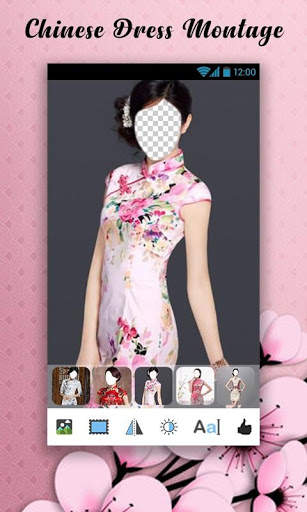 Chinese Dress Photo Montage screenshot 2