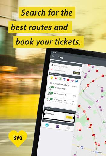 BVG Fahrinfo: Bus, Train, Subway & City Map Berlin screenshot 9