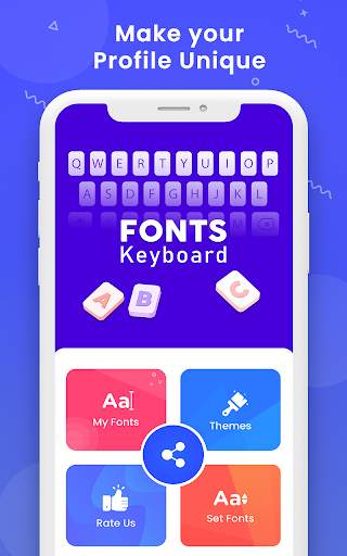 Fonts keyboard - Latest and Stylish text & theme screenshot 3