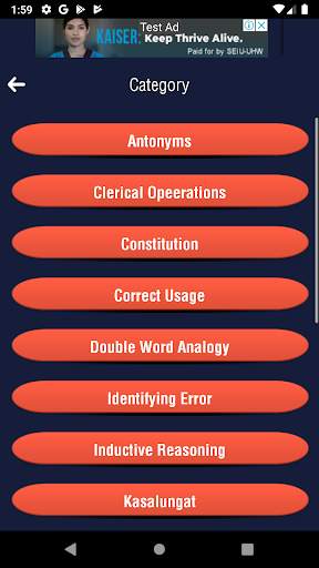 Civil Service Reviewer Free screenshot 3