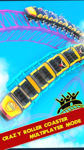Roller Coaster Racing 3D 2 player screenshot 1