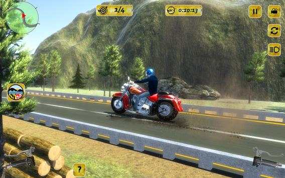 Moto Bike Hill Racer 2017 Sim screenshot 1