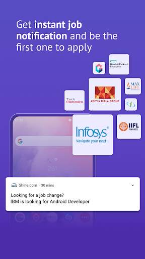 Shine.com Job Search App screenshot 1