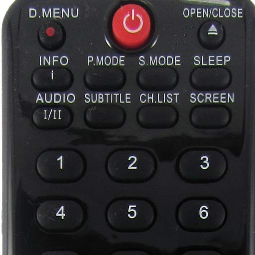 Remote Control For Haier TV 8.8.7.2