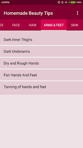 Homemade Beauty Tips 4 تصوير الشاشة