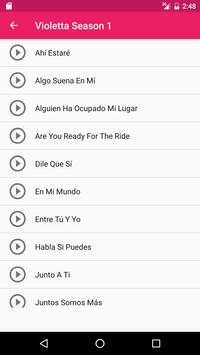 Violetta Songs screenshot 4