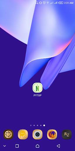 PYTOP MESSENGER screenshot 1