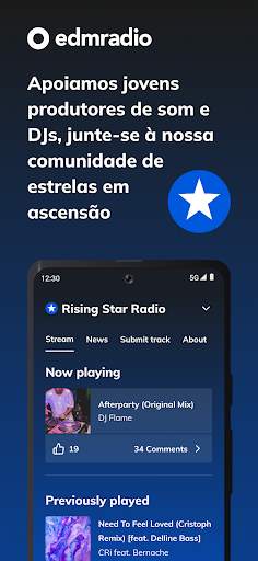 Edmradio - Dance Music Stream screenshot 4