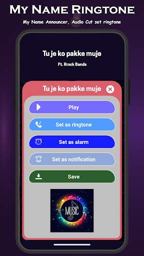 Ringing: My name ringtone maker - Set caller tune screenshot 4