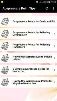 Acupressure Point Tips screenshot 3